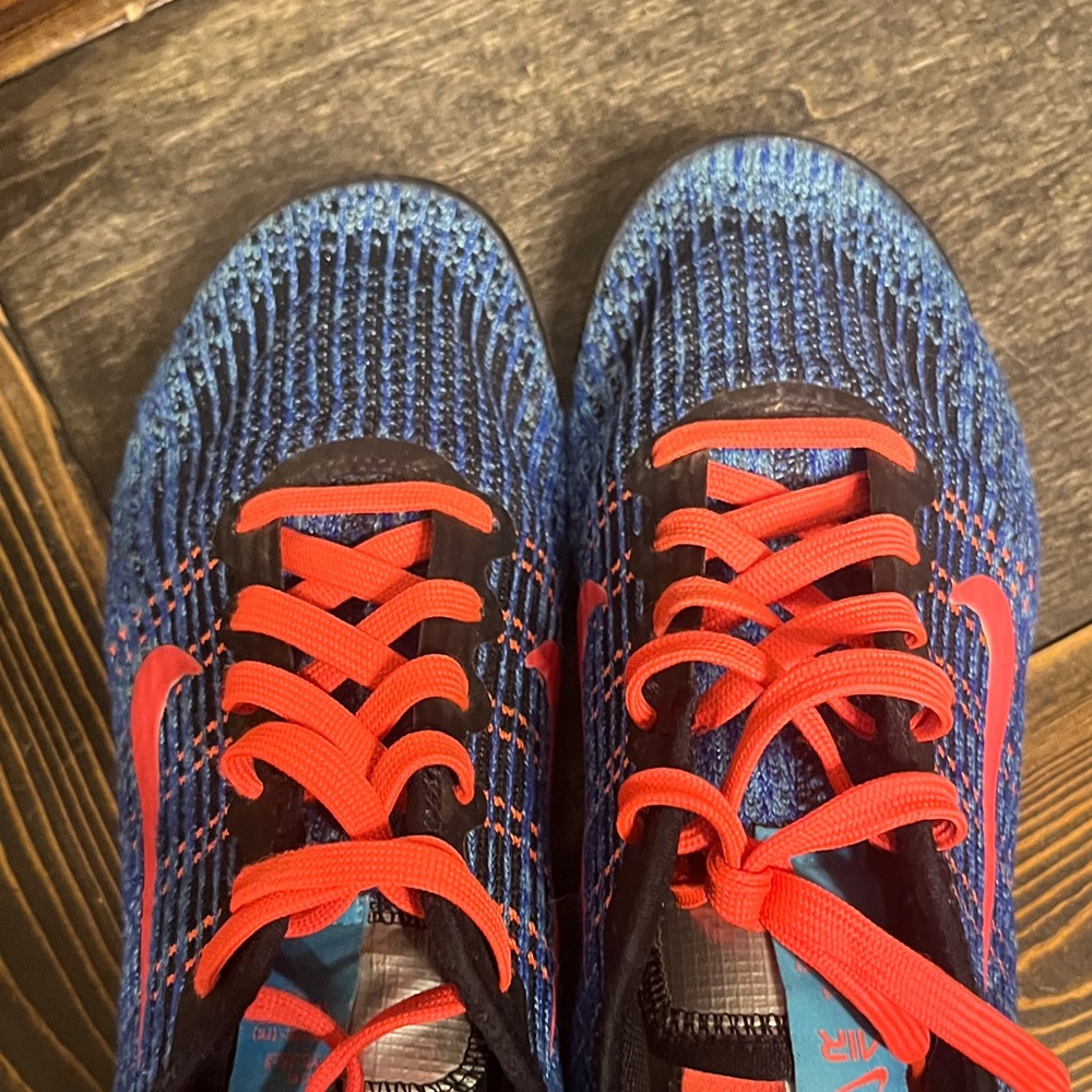 Nike Air VaporMax Flyknit Blue Fury GS - Picture 13 of 16